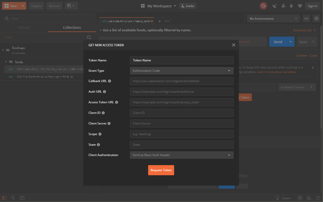 Simplify bearer token auth flow in Postman